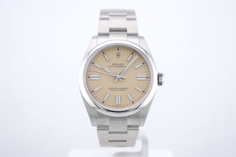 Rolex Oyster Perpetual 41mm – Beige Dial – New Mod..