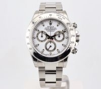 Rolex Daytona Cosmograph White Dial – Ref. 116520 ..