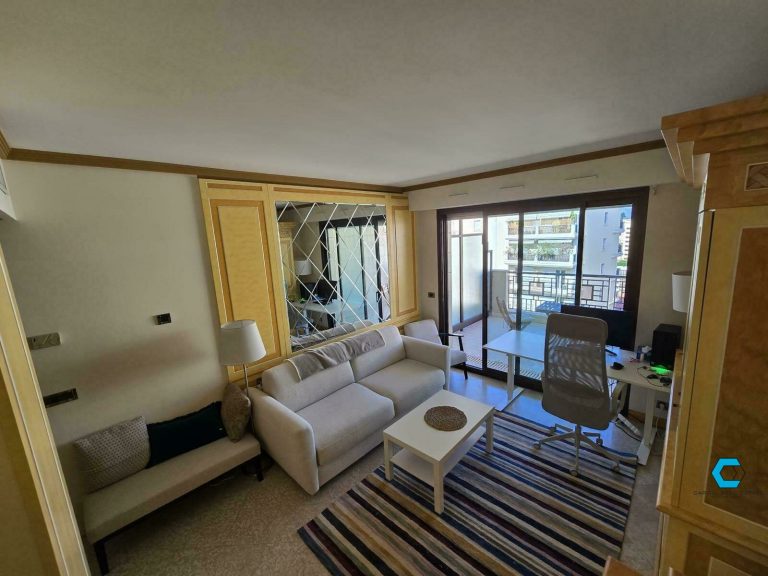 For Rent – Large Studio with Terrace, Le Castel, M..