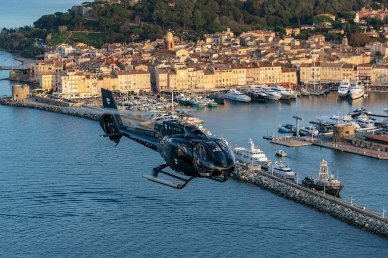 Private Helicopter Charter: Monaco ↔︎ Saint-Tropez..