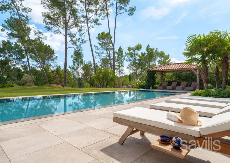 Luxury villa in the Terre Blanche estate.