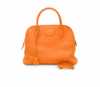 FOR SALE: HERMÈS Bolide 31 Taurillon Clemence – Or..
