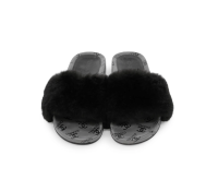 CHANEL Orylag Rabbit Fur Slippers – Black

Price: ..