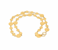 FOR SALE: Chanel Vintage 1980s Necklace with CC Me..