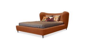 MONTGOLFIERE BED – FABRIC RICOCHET TERRACOTTA

Des..