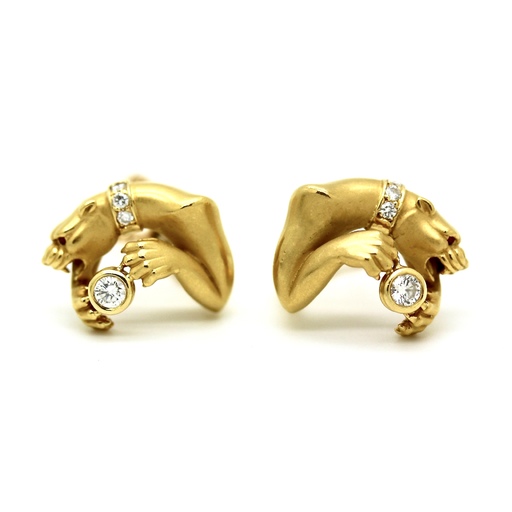 Carrera & Carrera Earrings – “Panther” Collection
..