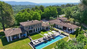 Luxury villa with panoramic views.