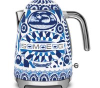 SMEG Kettle 1.7L – Dolce & Gabbana Blu Mediterrane..