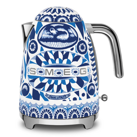 SMEG Kettle 1.7L – Dolce & Gabbana Blu Mediterrane..