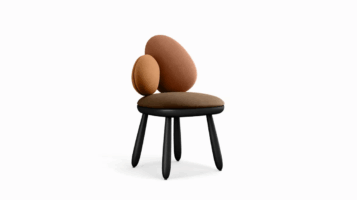 CAIRN CHAIR – HARMONIE 2 (RUST COLOR)

Design by G..