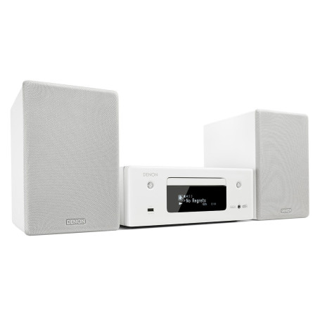 DENON CEOL N-11 DAB – Compact HiFi System (White)
..