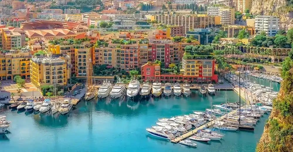 Fontvieille in Monaco Fontvieille in Monaco