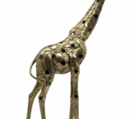STATUE GIRAFE ANTIQUE GOLD & MIRROR – 70 CM

Price..