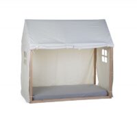 FOR SALE: HOUSE BED 70x140 CM – NATURAL/WHITE CANV..