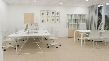 FOR RENT – BRIGHT PRIVATE OFFICE – ONE MONTE-CARLO..