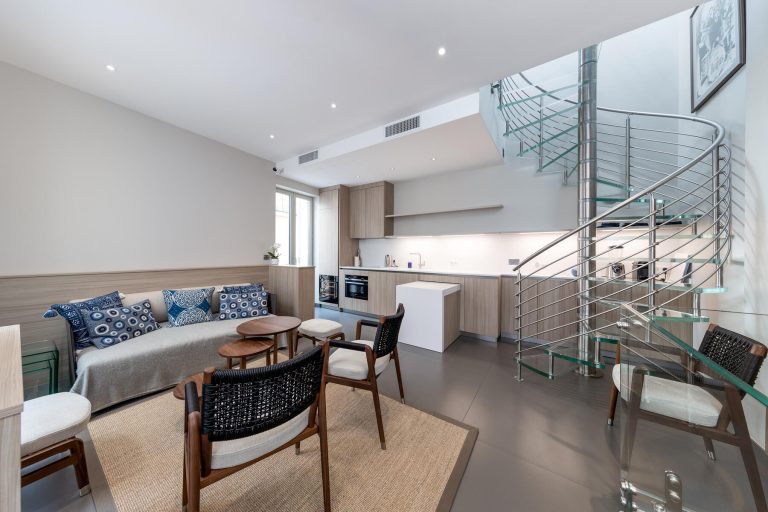 DESIGNER TRIPLEX WITH ROOFTOP TERRACE – MONACO-VIL..