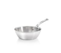 AFFINITY Stainless Steel Curved Sauté Pan – 24 cm
..