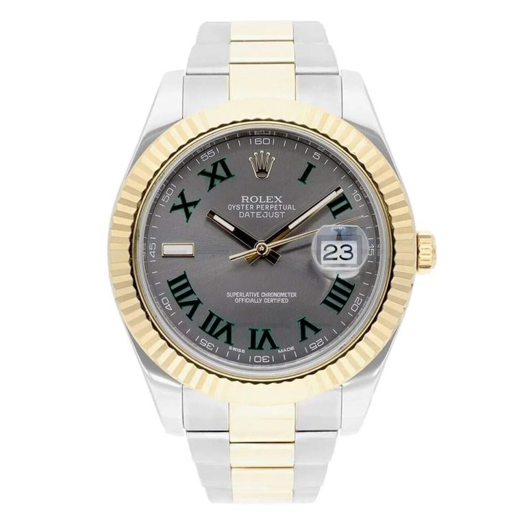 Rolex Datejust 41 – Steel & Yellow Gold, Wimbledon..