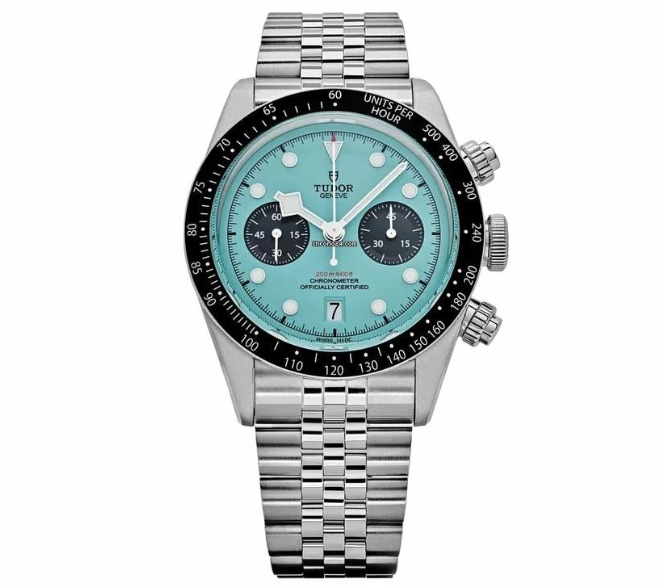 TUDOR BLACK BAY CHRONOGRAPH FLAMINGO Tiffany Blue
..