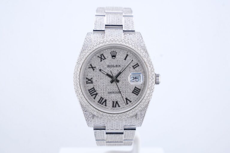 Rolex Datejust 41MM – Aftermarket Diamonds – Iced ..