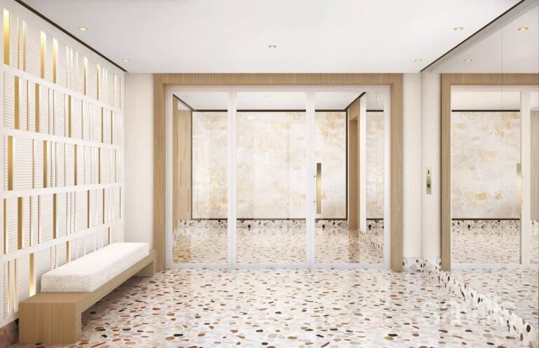 Brand new three bedroom apartment with garden  in a secured residence
