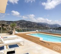 Villa overlooking Cap Ferrat and the sea