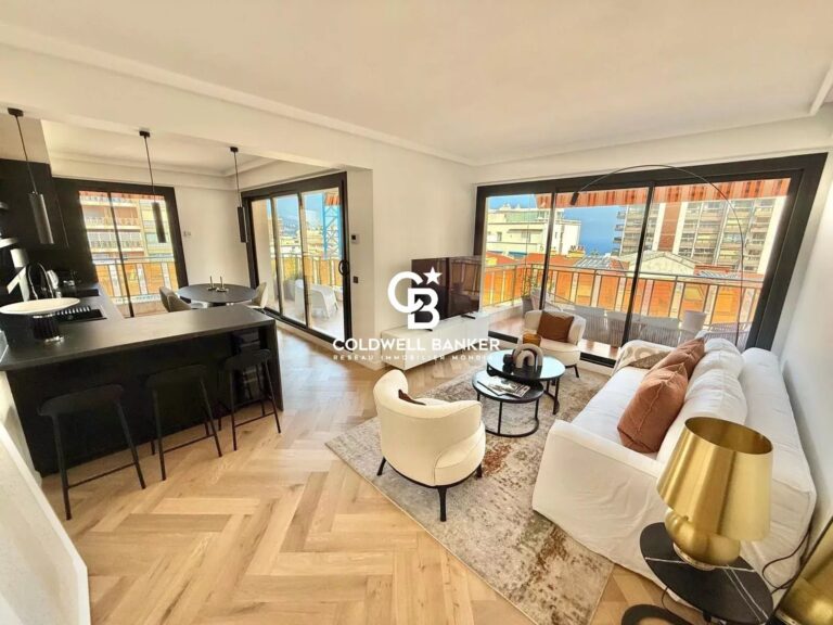 For Sale: Renovated 3-Room Apartment in Monte Carl..