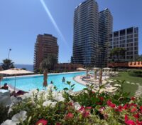 Loft de 2 pièces- Parc Saint Roman vue mer et piscine