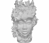 SICILIAN HEAD IN NETTUNO CERAMIC – NETTUNO DONNA B..