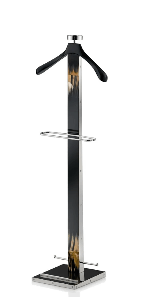 FOR SALE – LEVANZO VALET STAND IN BLACK LACQUERED ..