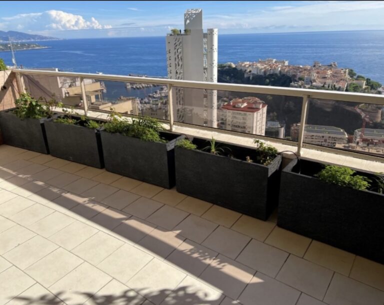 FOR SALE – JARDIN EXOTIQUE – 3/4 ROOMS WITH SEA VI..