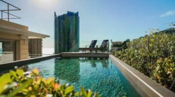 FOR RENT – BEAUSOLEIL – APARTMENT WITH POOL AND PA..