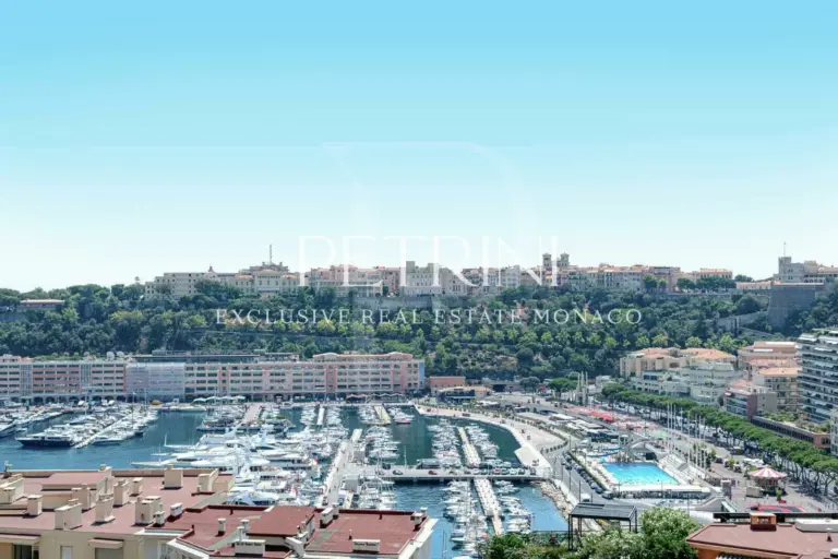 FOR SALE – MONTE-CARLO – APARTMENT WITH PORT HERCU..