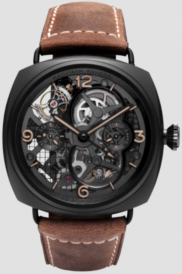 PANERAI RADIOMIR TOURBILLON GMT CERAMIC LO SCIENZI..