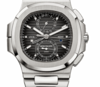 Patek Philippe Nautilus Travel Time Stainless Stee..