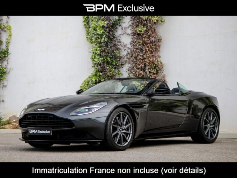 ASTON MARTIN DB11 VOLANTE
Price: €165,900 TTC
Regi..