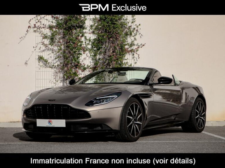ASTON MARTIN DB11 VOLANTE V8 4.0 510HP BVA8
Price:..