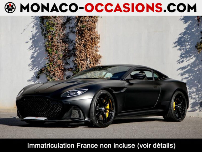 ASTON MARTIN DBS COUPÉ V12 5.2 725HP BVA8
Price: €..