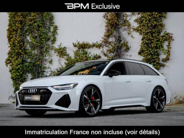 AUDI RS6 AVANT 4.0 V8 TFSI 600CH QUATTRO TIPTRONIC..