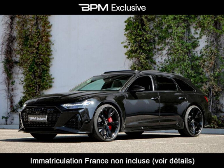 AUDI RS6 AVANT 4.0 V8 TFSI 600CH QUATTRO TIPTRONIC..