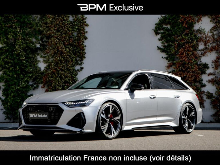 AUDI RS6 AVANT 4.0 V8 TFSI 600CH QUATTRO TIPTRONIC..