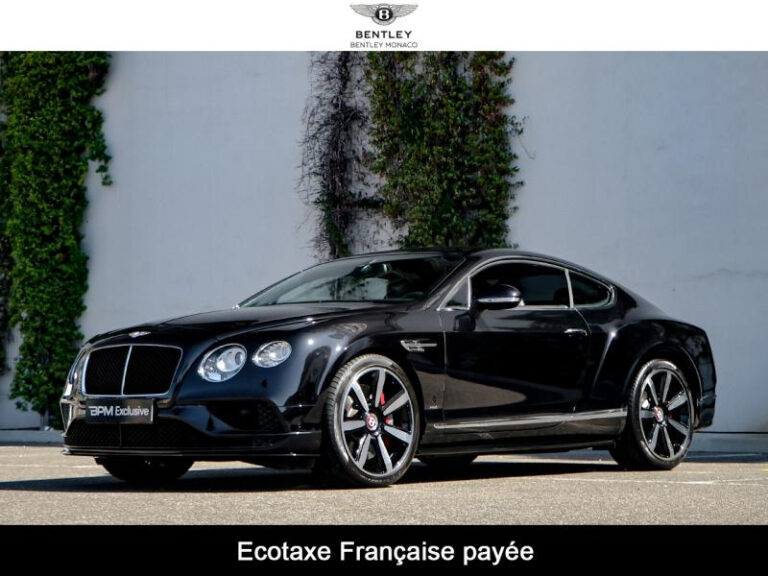 BENTLEY CONTINENTAL GT S V8 4.0 528CH
Price: €95,0..