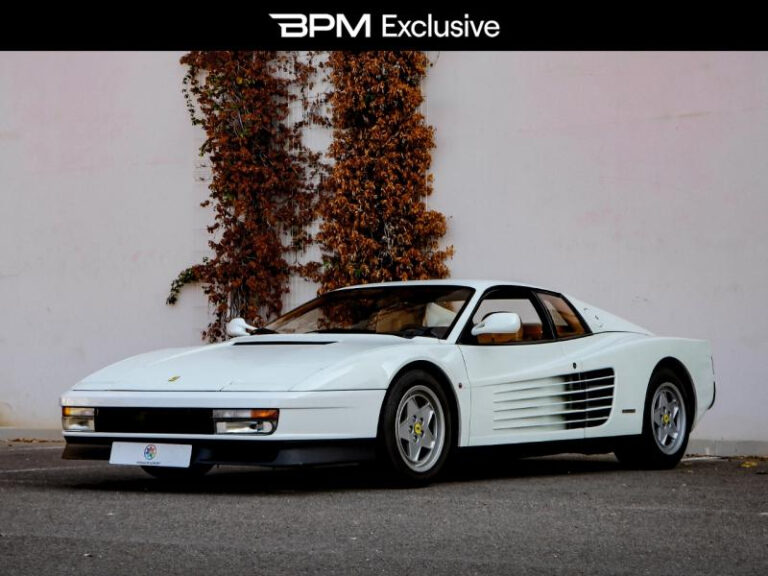 FERRARI TESTAROSSA – 1991
Price: €200,000 TTC
Regi..