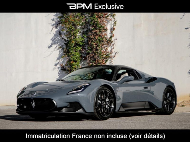 MASERATI MC20 CIELO 3.0 V6 BITURBO 630CH
Price: €3..