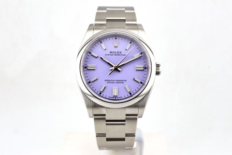 ROLEX OYSTER PERPETUAL – LAVANDA PURPLE DIAL
Ref. ..