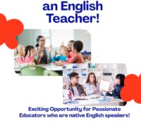 WE'RE HIRING!!!!!! Part-Time English Teacher

Do ..