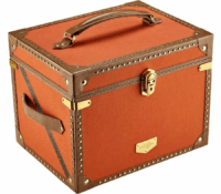 IDA TRUNK ORANGE JEWELLERY BOX – WOLF EST. 1834

P..