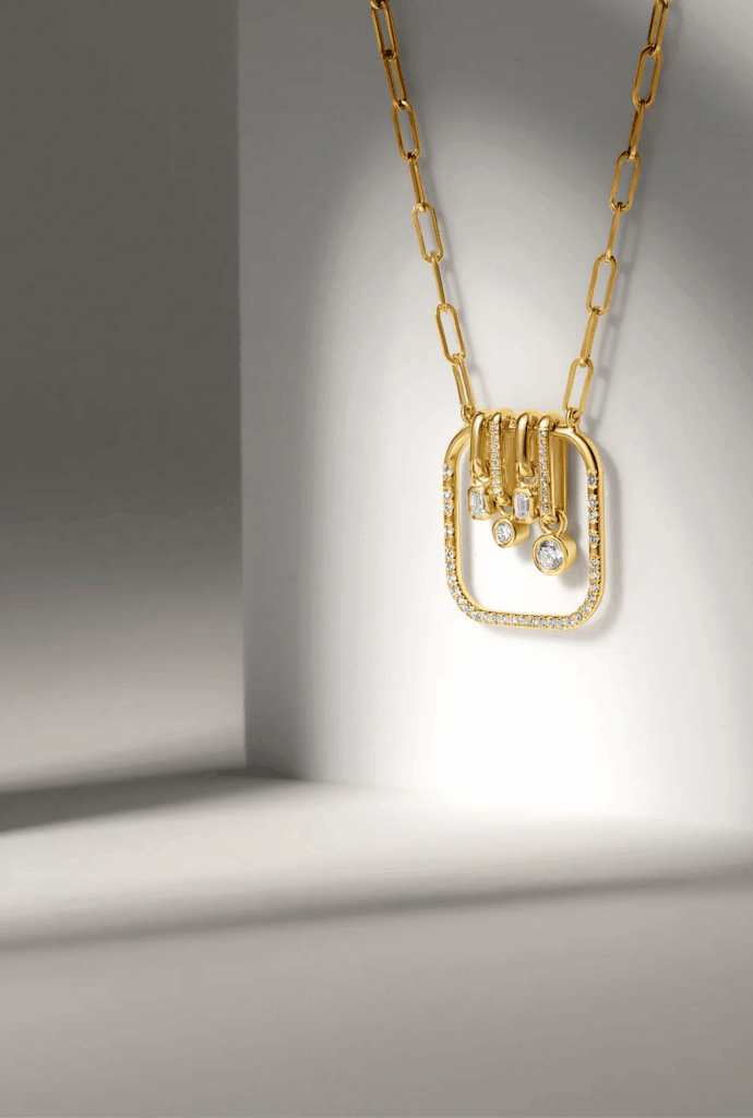 FOR SALE – MOVE NECKLACE – YELLOW GOLD by Charlott..