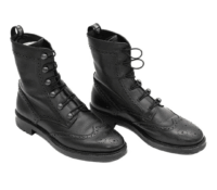FOR SALE – CHRISTIAN DIOR BLACK LEATHER ANKLE BOOT..
