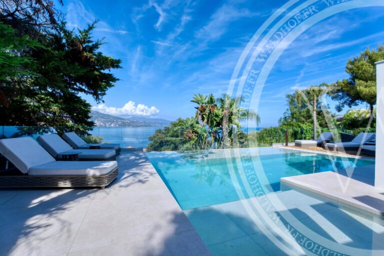 Brand new villa with panoramic sea view on Cap Martin, just 10 minutes from Monaco